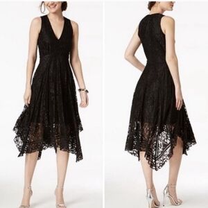 Just Taylor laced midi dress